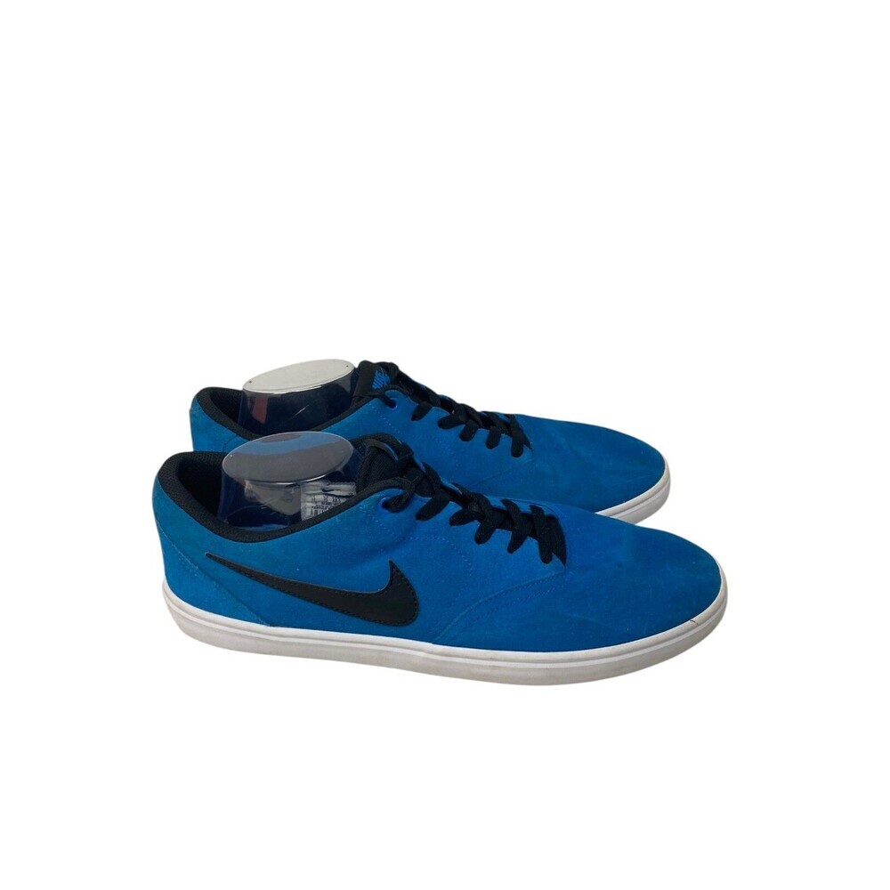 Nike Men's Blue and Black Low-Top Sneakers